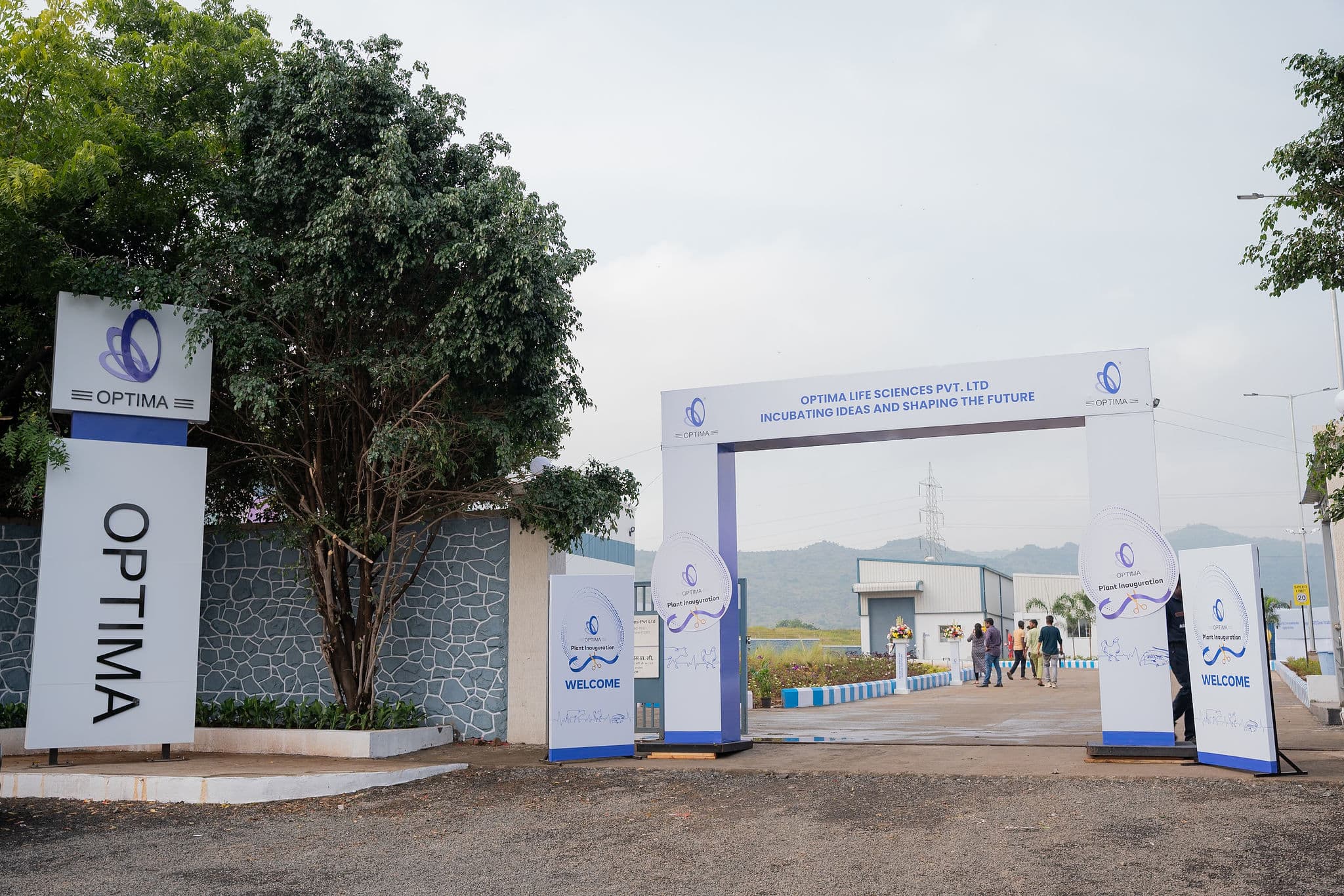 Optima Life Sciences Jejuri manufacturing facility inauguration